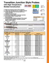 Thumbnail of document Data Sheet - HKMTSS High Temp. Thermocouple Probes w/Lead Wire